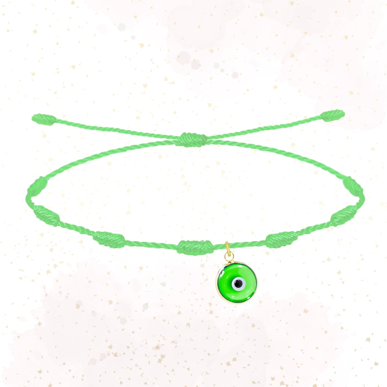 ✨6 Pulseras 7 Nudos con Ojo de Turco 🧿 Hecha a Mano 🌈 Varios Colores con Significado Especial 💫 Incluye Tarjeta Diseñada 🎁 Amuleto de Protección y Suerte 🍀