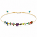 Pulsera de Piedra Natural Multicolor