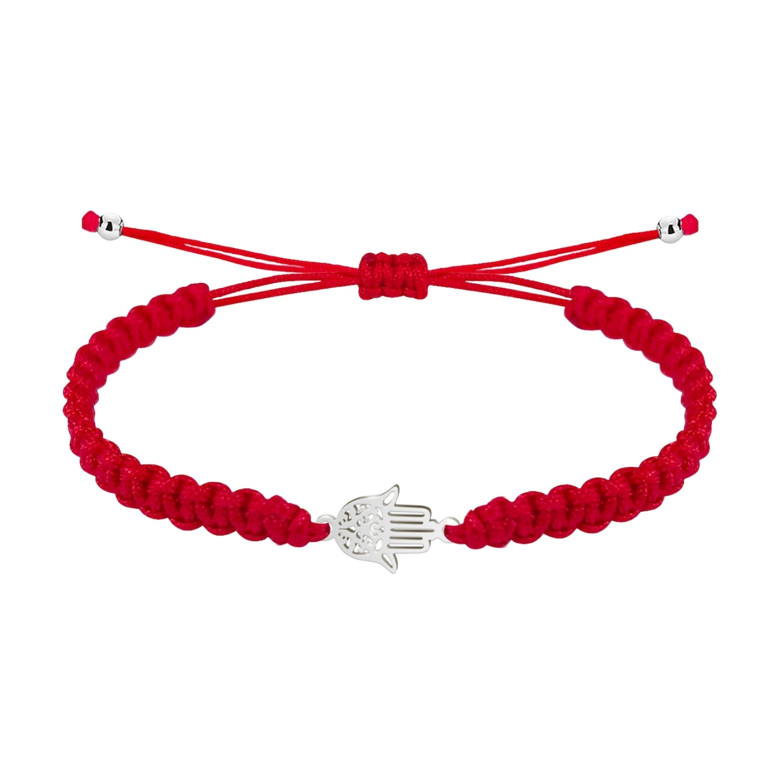 Pulsera Hilo Encerado con Mano de Fátima
