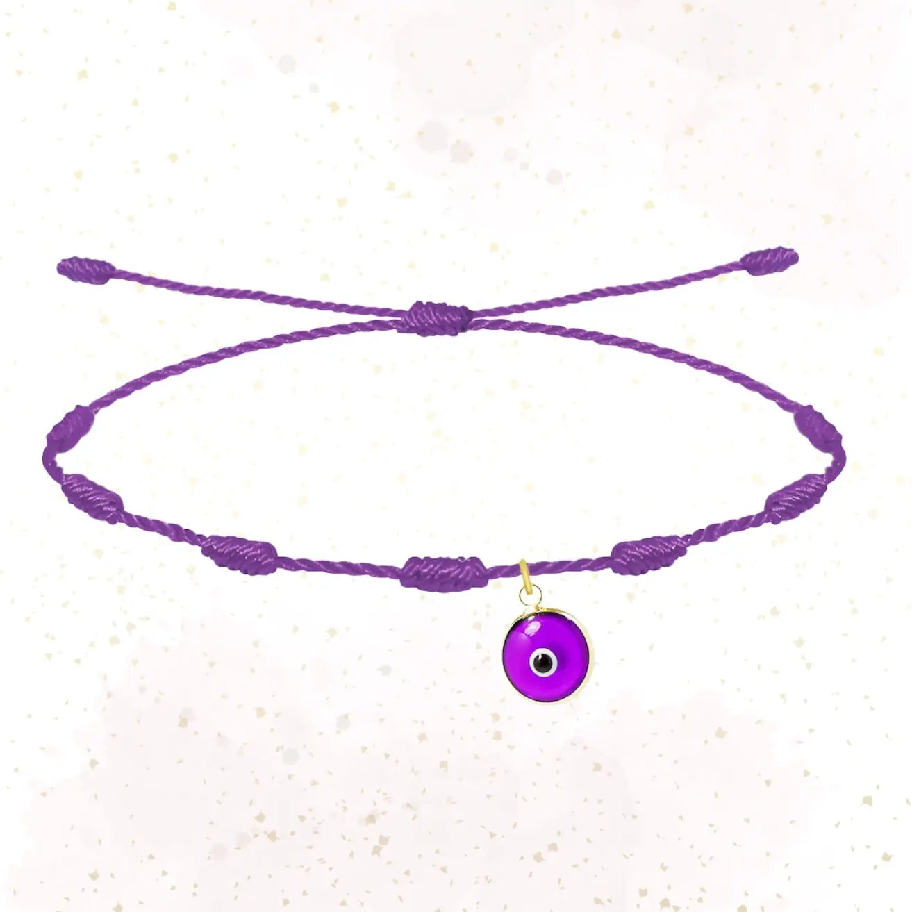 ✨6 Pulseras 7 Nudos con Ojo de Turco 🧿 Hecha a Mano 🌈 Varios Colores con Significado Especial 💫 Incluye Tarjeta Diseñada 🎁 Amuleto de Protección y Suerte 🍀 - cotigo