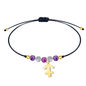 Pulsera de Piedra Natural con Colgante de Zodíaco