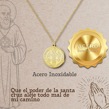 Colgante Acero SAN BENITO color Dorado