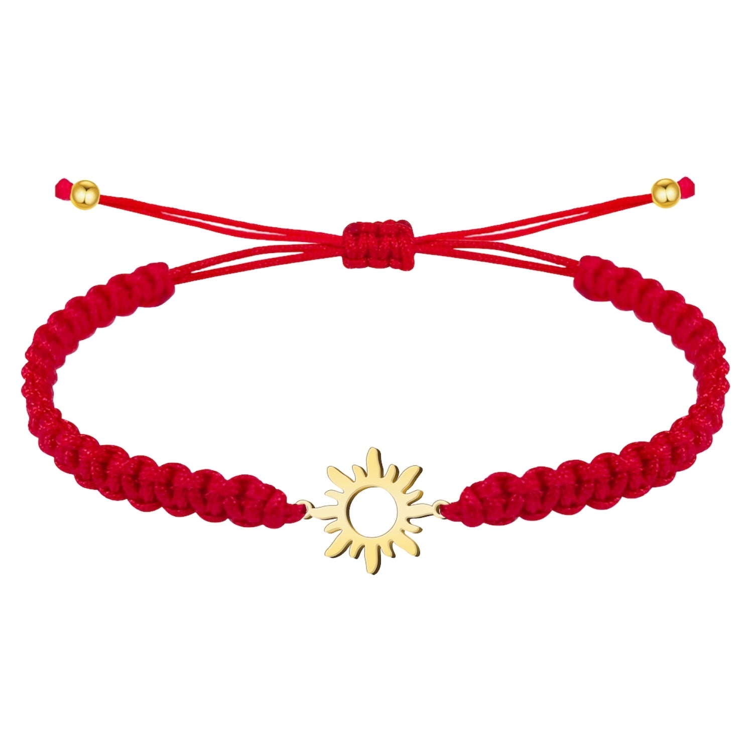 Pulsera Hilo Destino Sol Acero