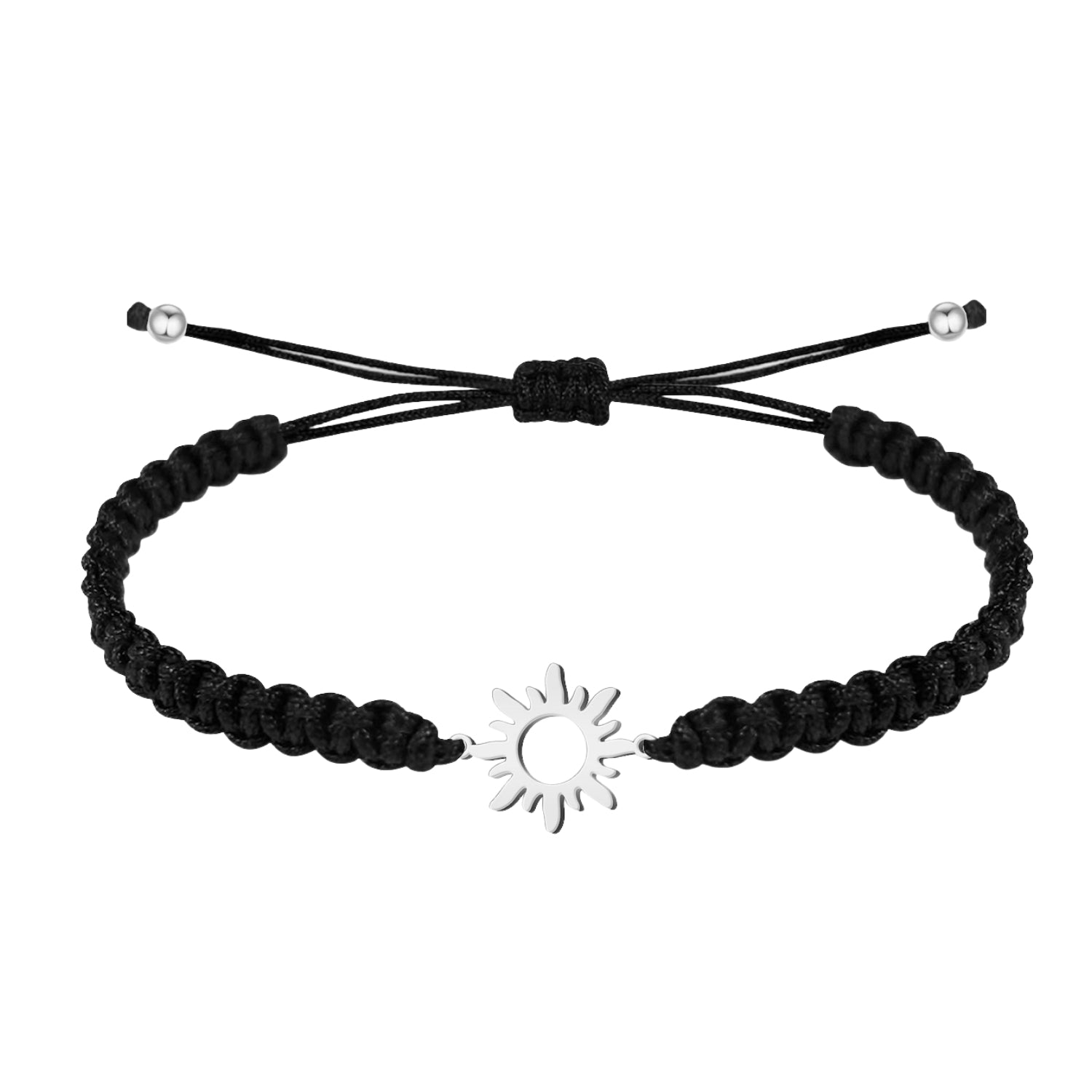 Pulsera Hilo Destino Sol Acero
