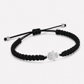 Pulsera Hilo Encerado con Mano de Fátima