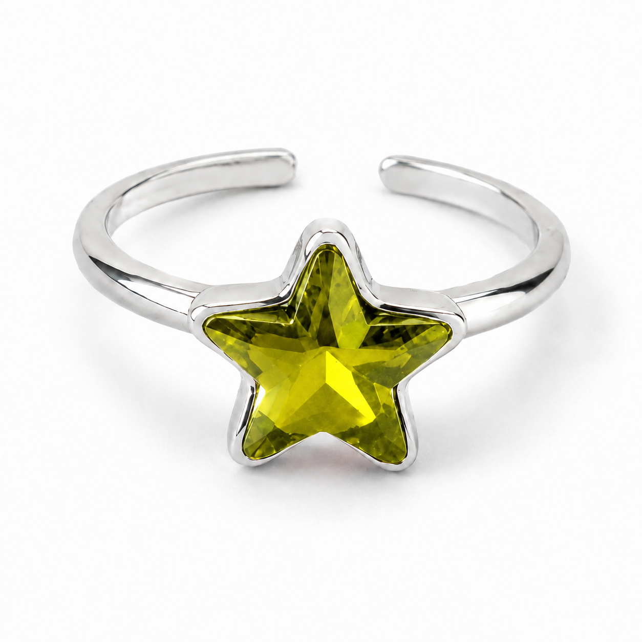 Anillo con Piedra de Mes de Nacimietnto