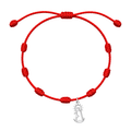 Pulsera 7 Nudos Virgen de la Bien Aparecida Acero Inoxidable