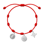 Pulsera 7 nudos Tetragrámaton, Nudo de Bruja y San Benito