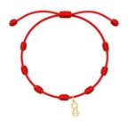 Pulsera 7 Nudos con Virgen Covadonga con Silueta Acero