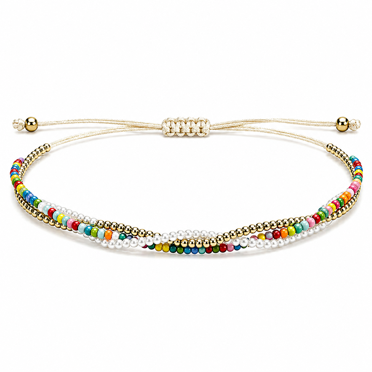 Pulsera Multicolor con Cuentas