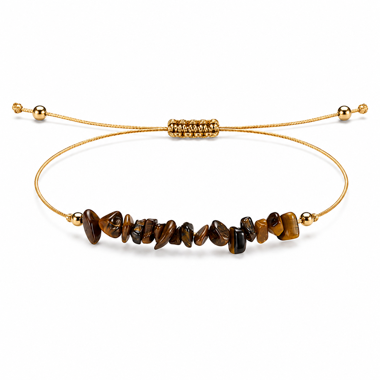 Pulsera de Ojo de Tigre Natural
