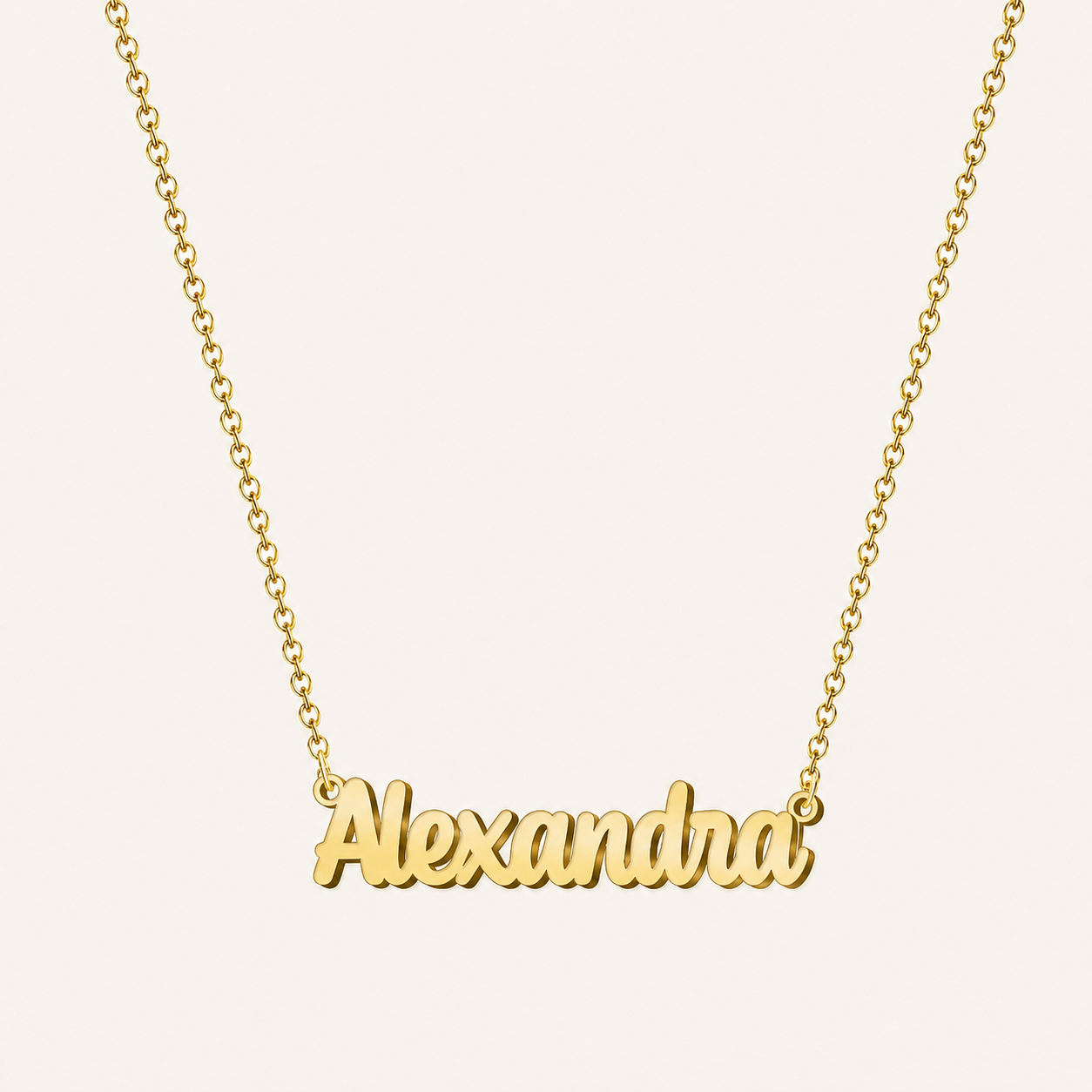Collar con nombre personalizado Alexandra - IMAGEN2 V5