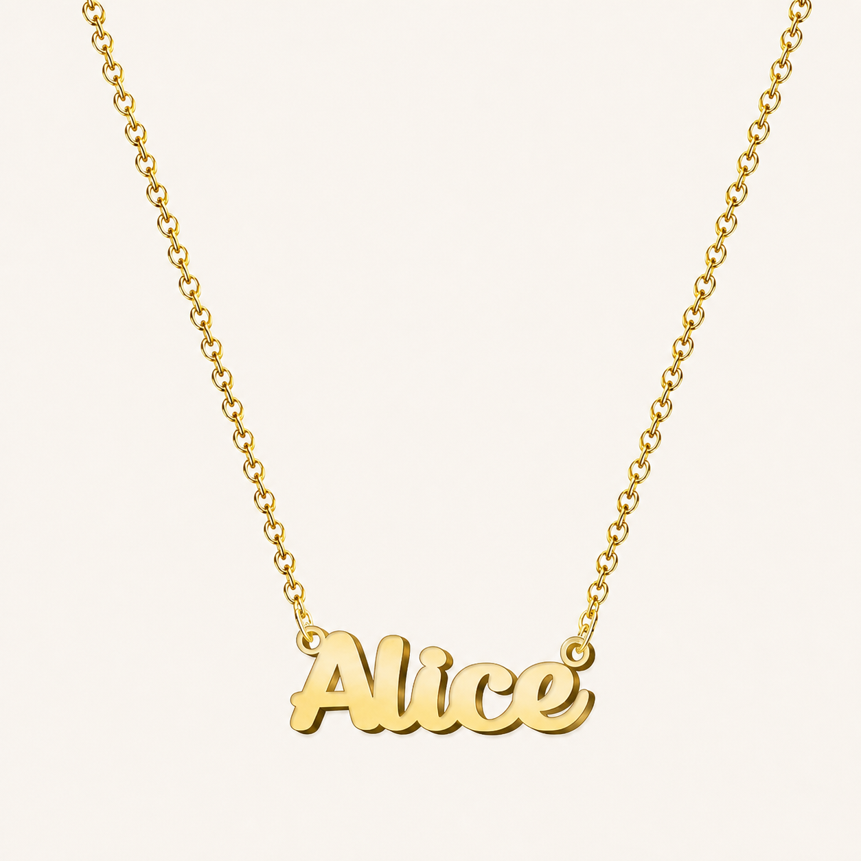 Collar con nombre personalizado Alice - IMAGEN2 V5