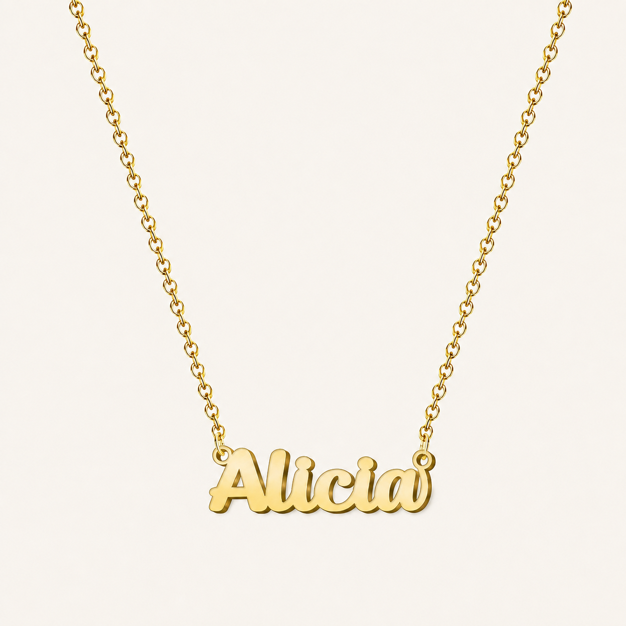 Collar con nombre personalizado Alicia - IMAGEN2 V5