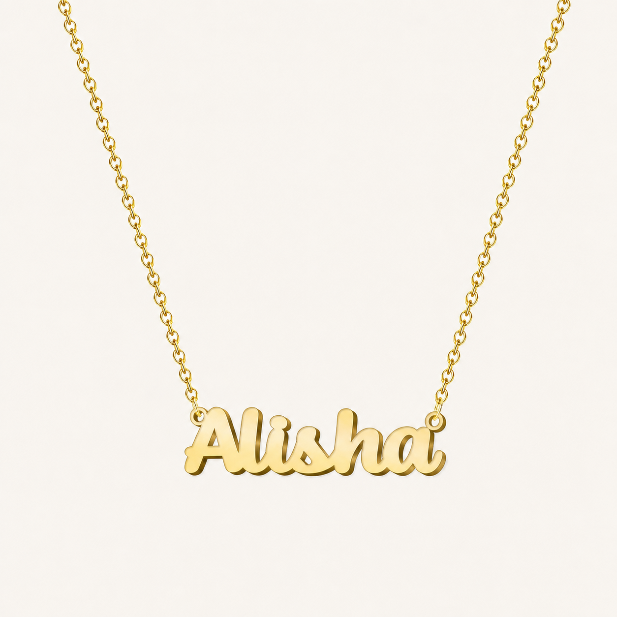Collar con nombre personalizado Alisha - IMAGEN2 V5