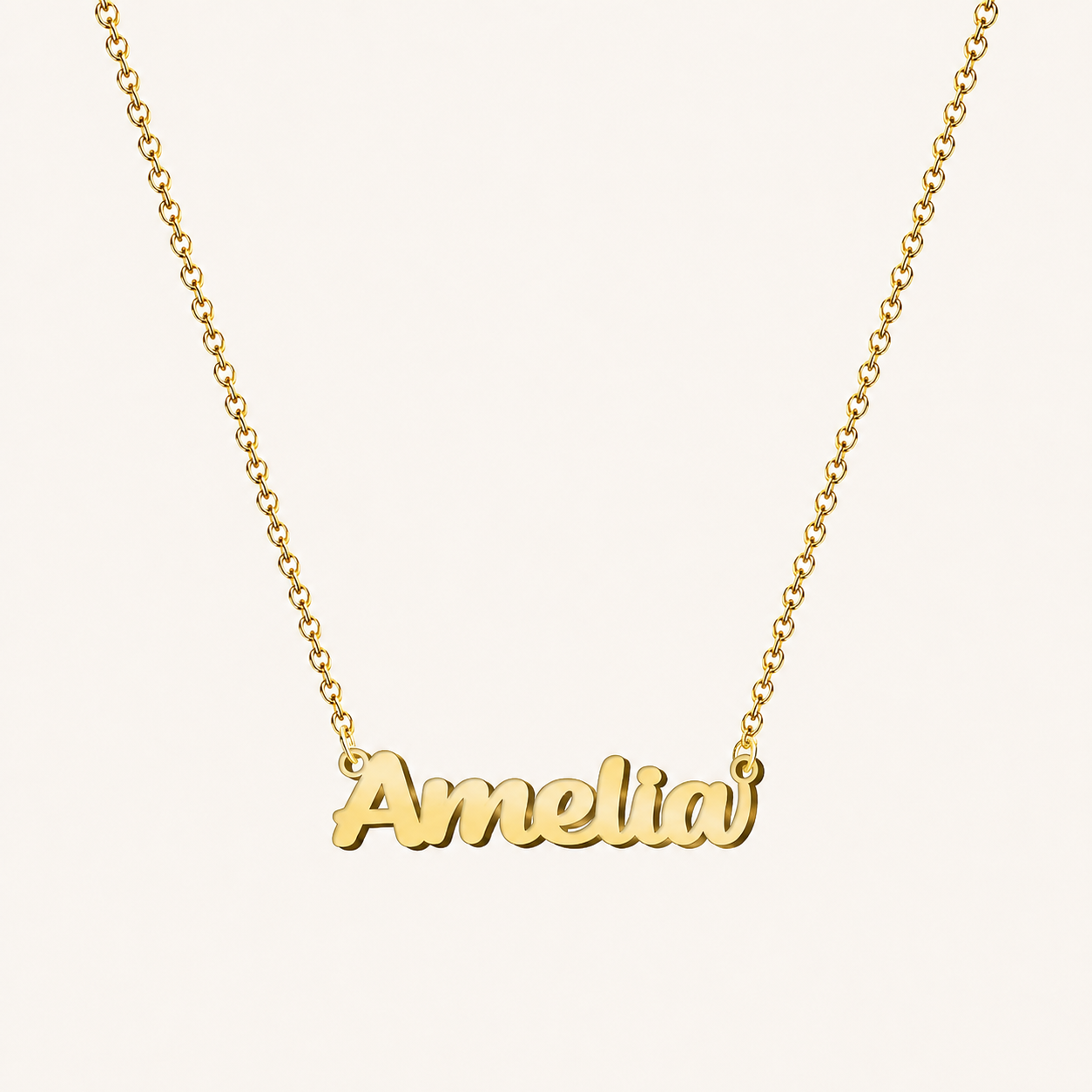 Collar con nombre personalizado Amelia - IMAGEN2 V5