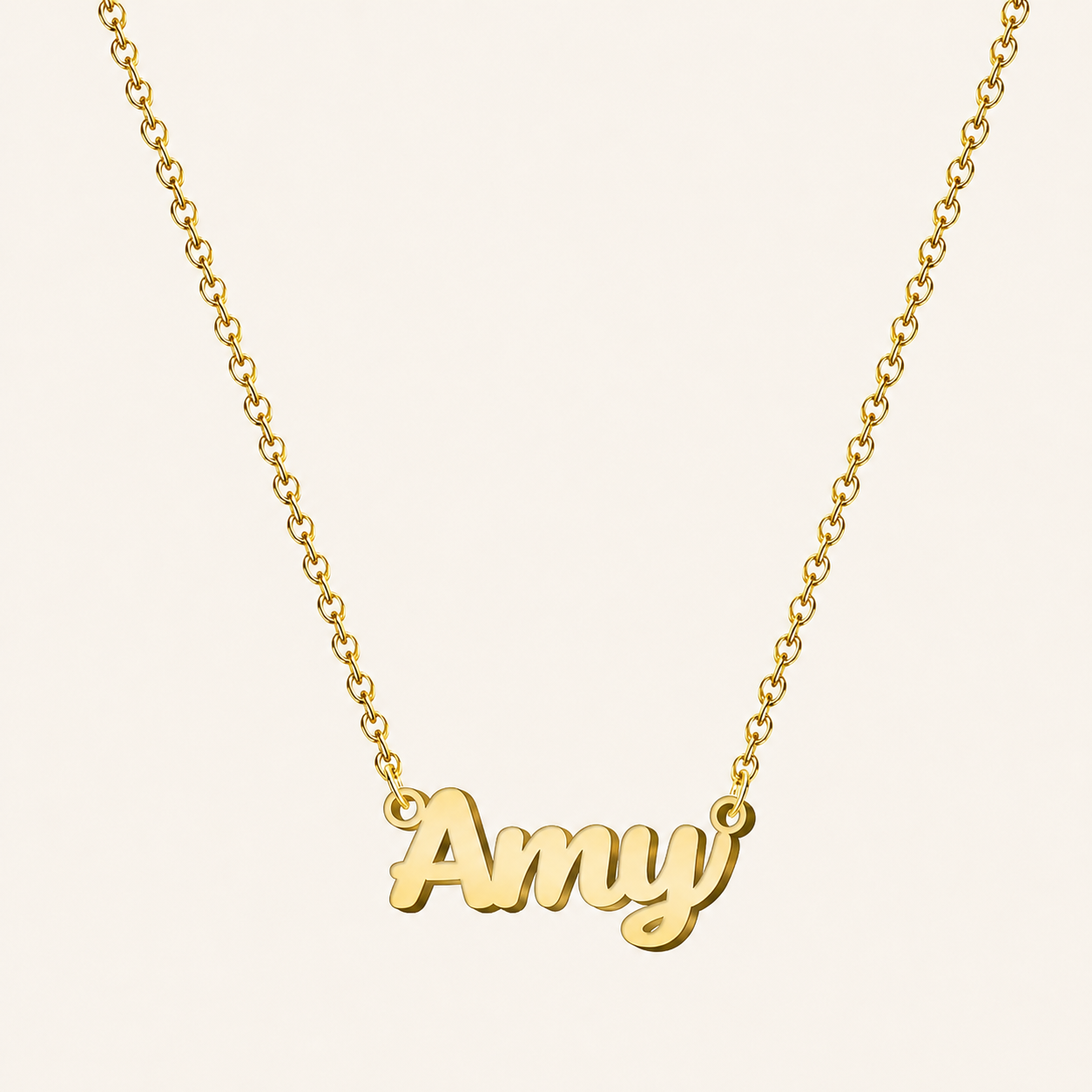 Collar con nombre personalizado Amy - IMAGEN2 V5