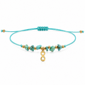 Pulsera de Turquesa Natural con Infinito