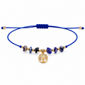 Pulsera de Lapislázuli Natural con Árbol de la Vida