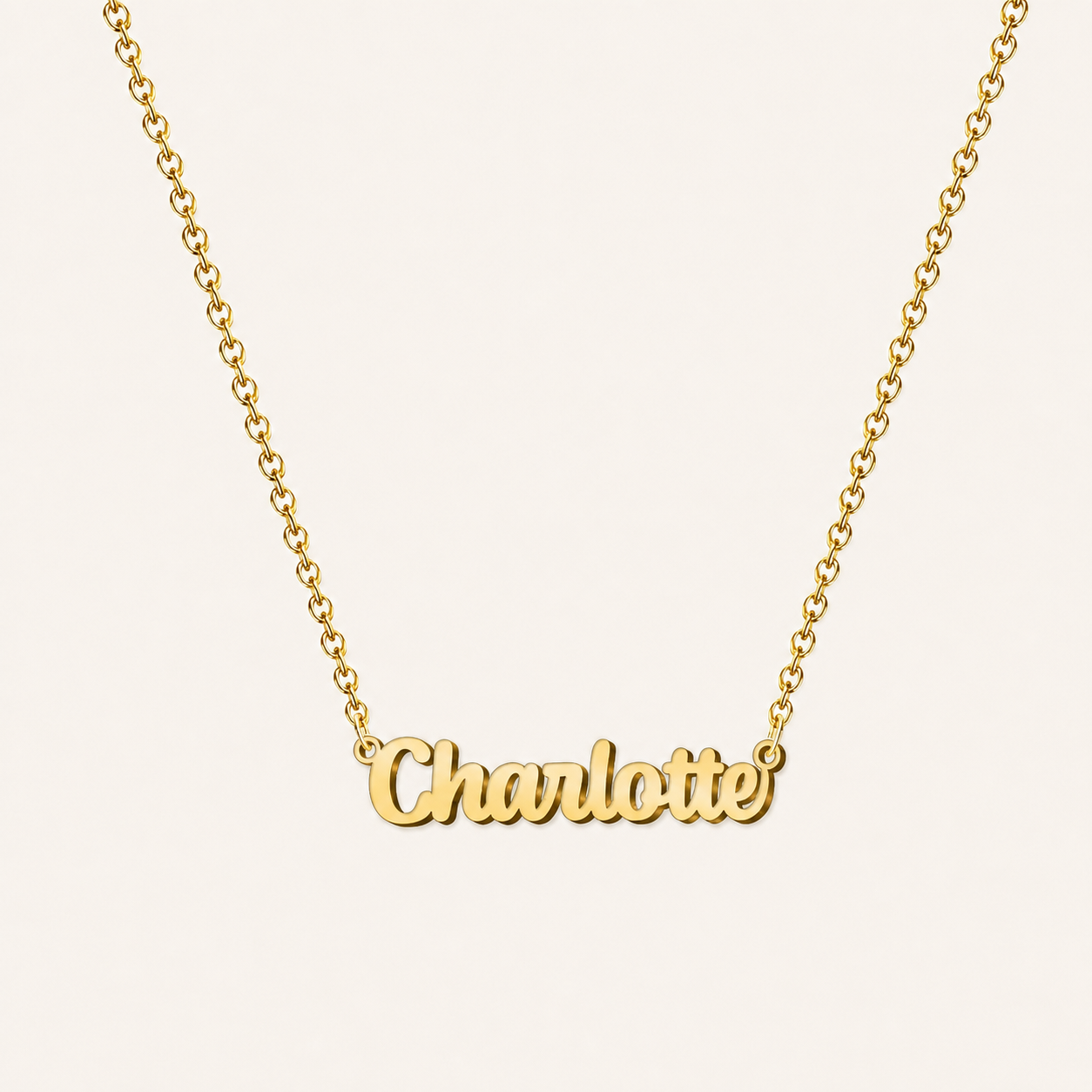 Collar con nombre personalizado Charlotte - IMAGEN2 V5