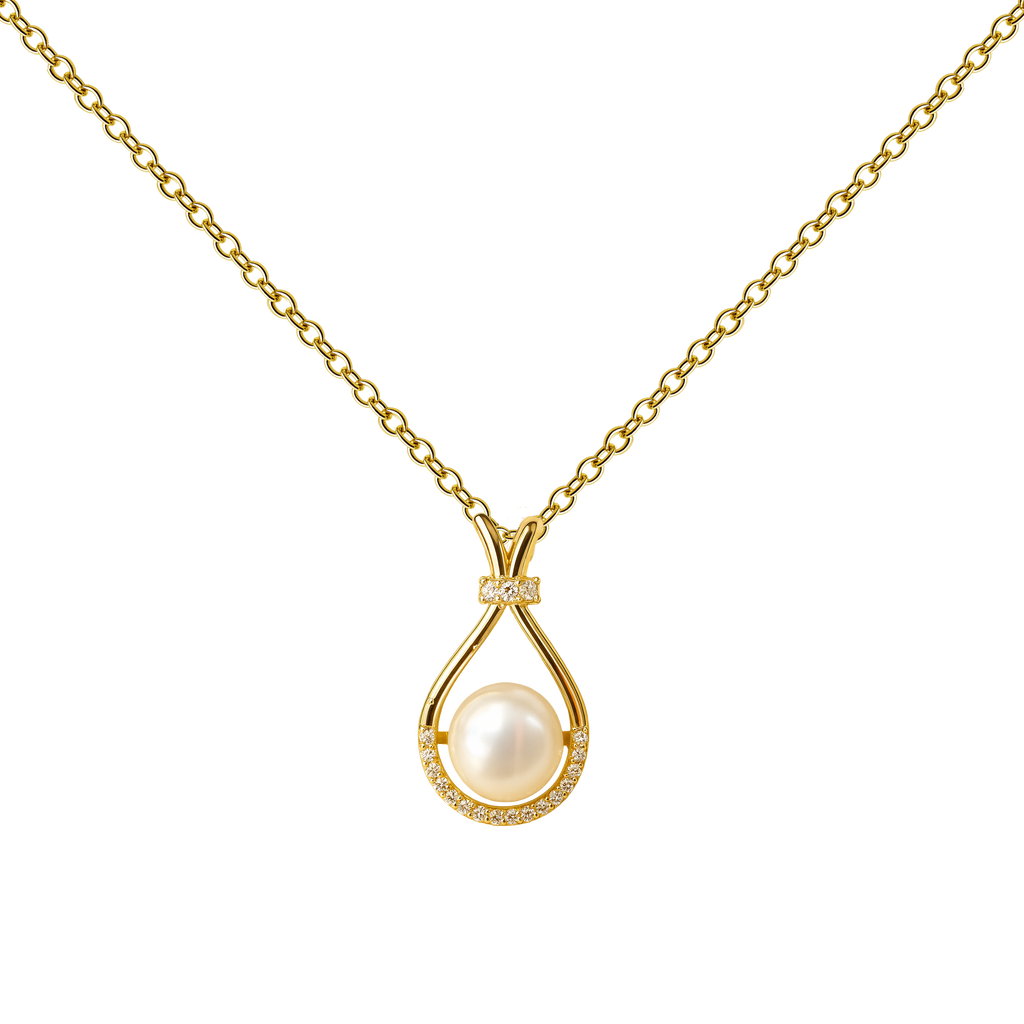 Colgante Gota con Perla
