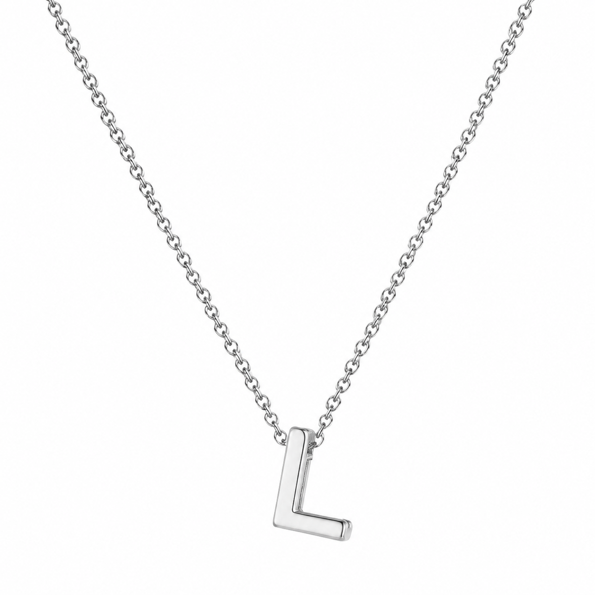 Collar letra 14563 de acero inoxidable