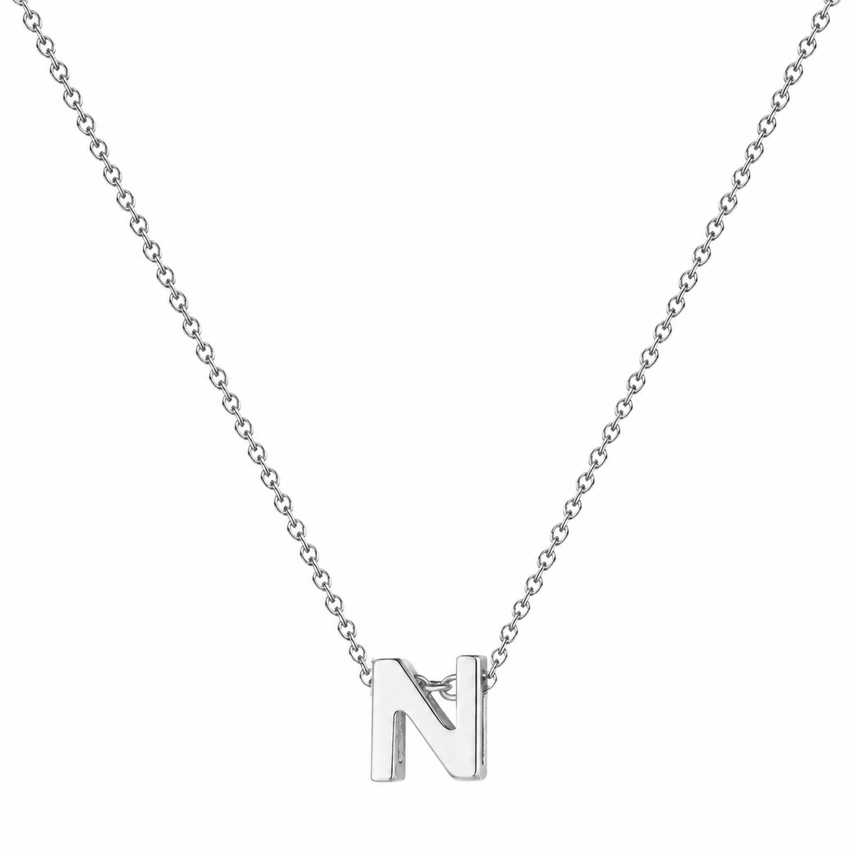 Collar letra 14567 de acero inoxidable
