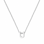 Collar letra 14581 de acero inoxidable