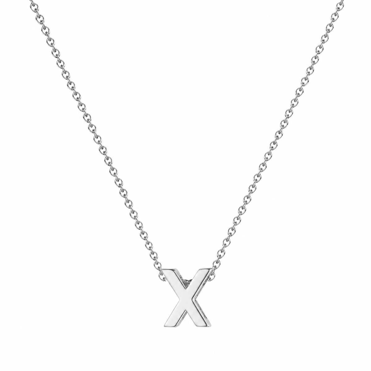 Collar letra 14587 de acero inoxidable