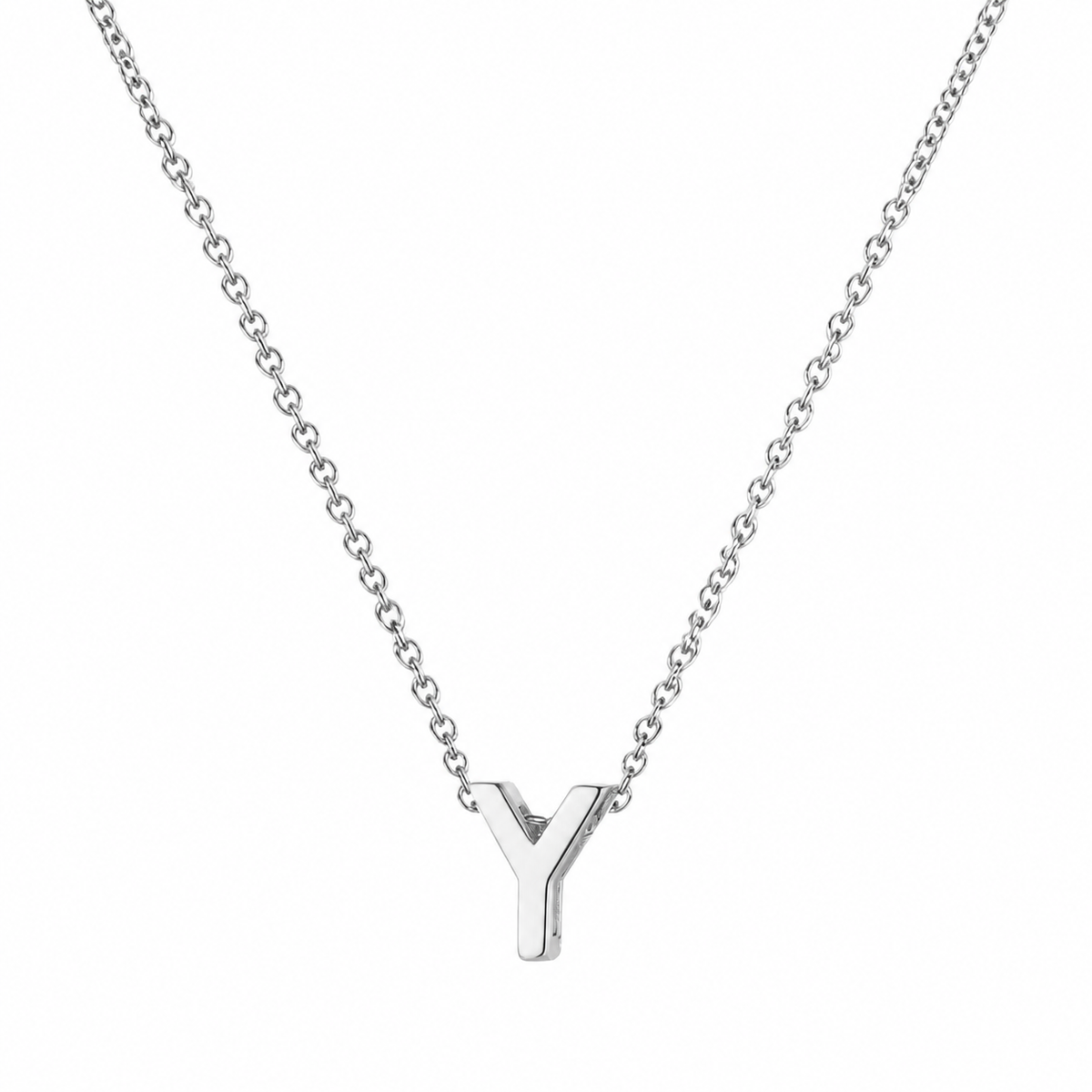 Collar letra 14589 de acero inoxidable