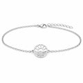 Pulsera Amanecer en Acero Inoxidable - Plateado sobre fondo blanco