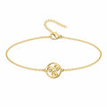 Pulsera Trisquel en Acero Inoxidable sobre fondo blanco