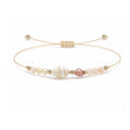 Pulsera de Piedras Naturales con Concha sobre fondo blanco