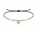 Pulsera de Cuentas con Silueta de Ratón sobre fondo blanco