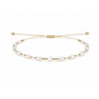 Pulsera de Perlas con Estrella sobre fondo blanco