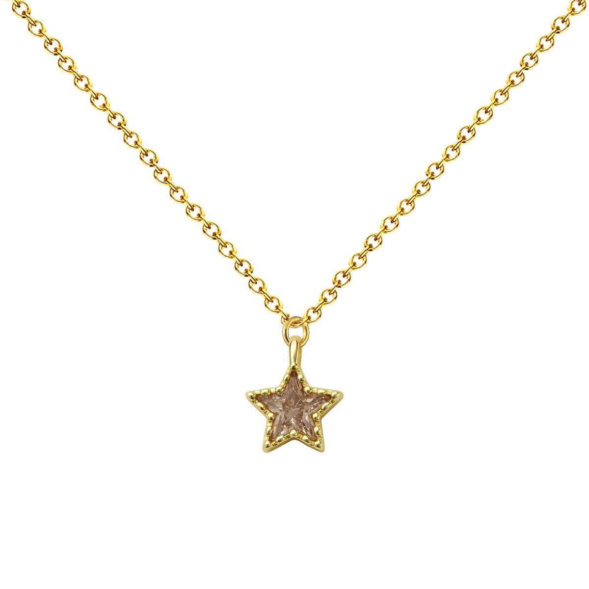 Colgante Estrella con Circonitas