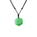 Colgante Estrella de David de Aventurina Verde