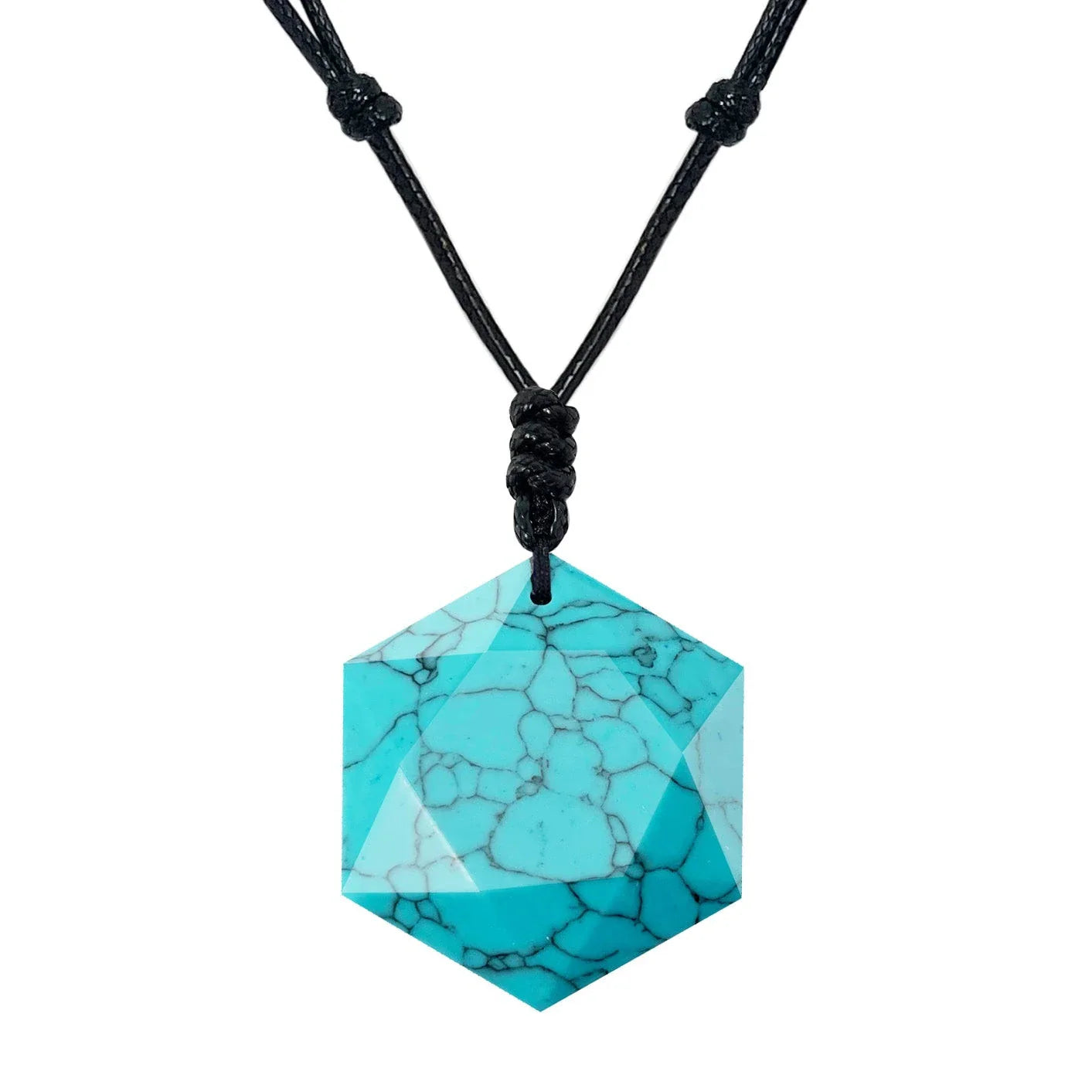 Colgante Estrella de David de Turquesa