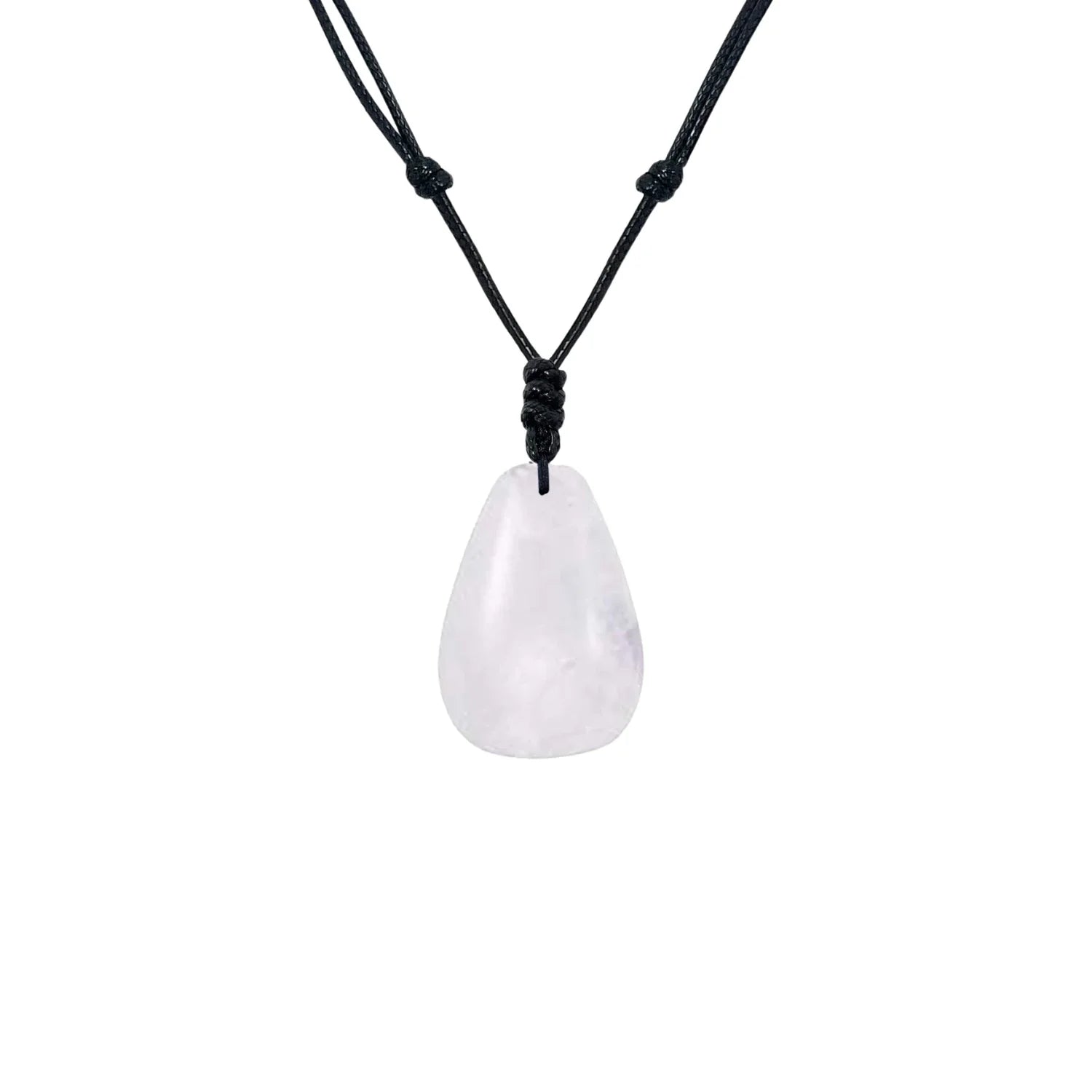 Colgante Gotita de Cuarzo Blanco
