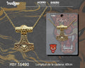 Colgante Hombre Acero color Dorado - cotigo
