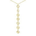 Collar 7 Chakras Calado Acero Inoxidable Dorado - Dorado