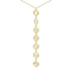 Collar 7 Chakras Calado Acero Inoxidable Dorado - Dorado