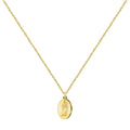Collar Virgen Blanca Dorado - Dorado