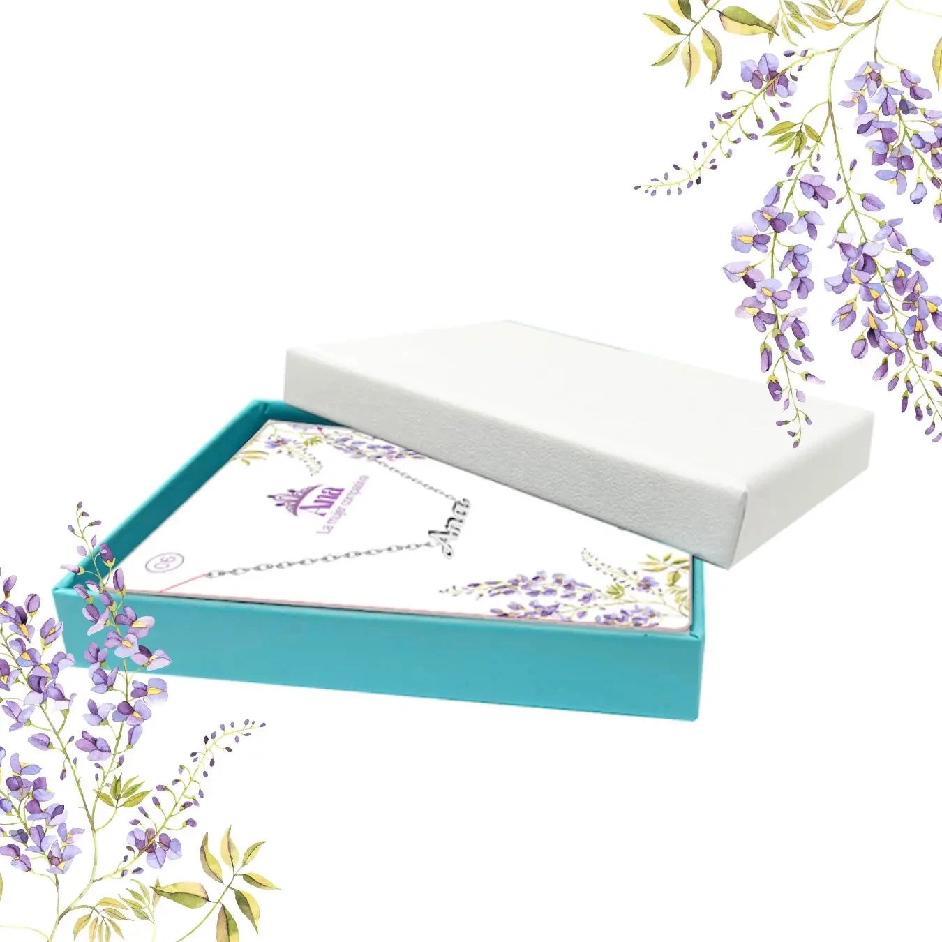 Collar Edición Nombre "ana" - Acero Tono Plateado diseño