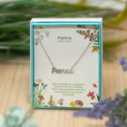 Collar Edición Nombre "patricia" - Acero Tono Plateado detalle