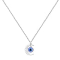 Collar Ojo Turco Acero Inoxidable | Amuleto contra el mal de ojo y energías negativas cotigo