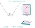 Collar Zodíaco Cáncer Acero Plateado
