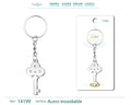 Llavero Llave Acero Inoxidable