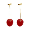 Pendientes con Frutas Cerezas