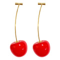 Pendientes con Frutas Cerezas